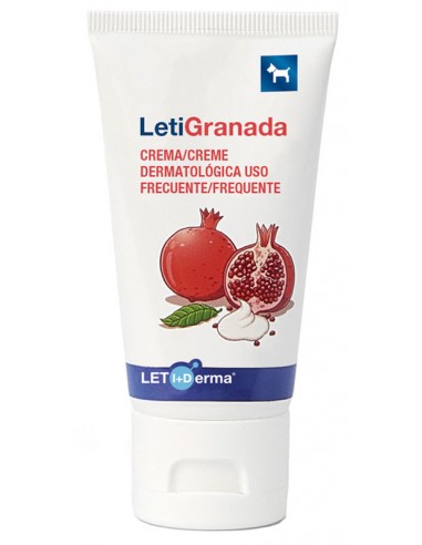 Crema dermatológica granada de laboratorios LETI