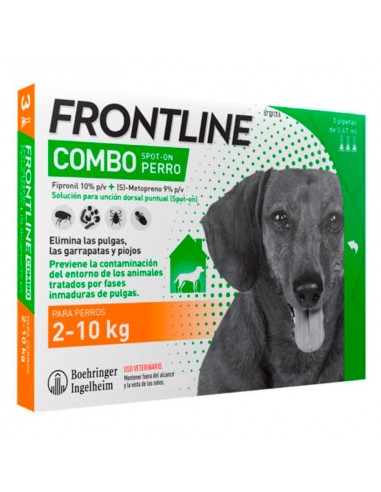 Antiparasitarios para perros - Pipeta Frontline Combo
