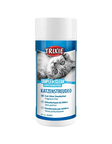 Desodorizante para bandeja higiénica de gato