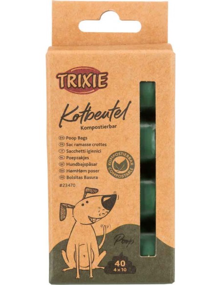 Bolsas higiénicas para perro biodegradables de Trixie