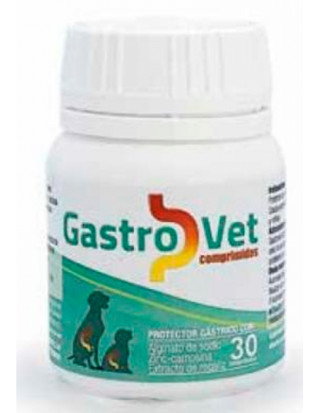 GASTROVET comprimidos protector gástrico para perros y gatos