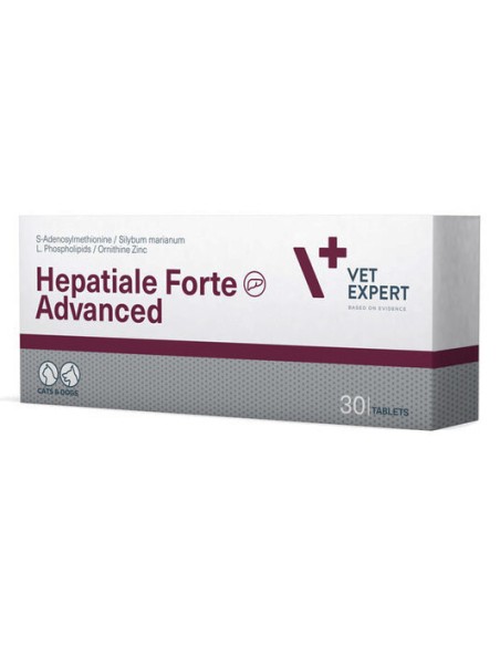Hepatiale Forte Advanced Vet Expert 30 comprimidos