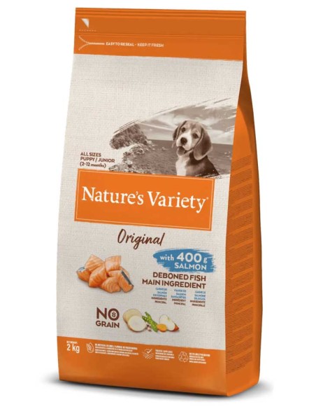 Nature's Variety No Grain Puppy salmón