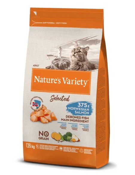 Nature's Variety Selected No Grain Gato adulto Salmón noruego
