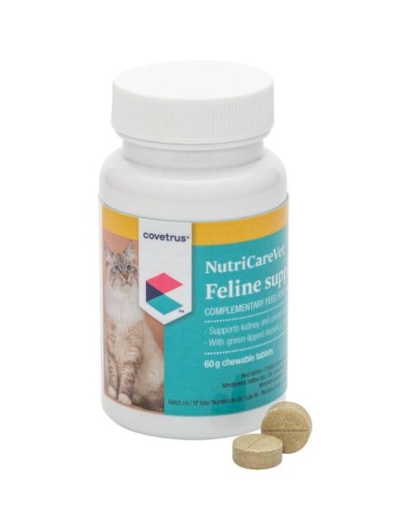 NutriCareVet Suplemento urinario para gatos 80 comprimidos, Covetrus