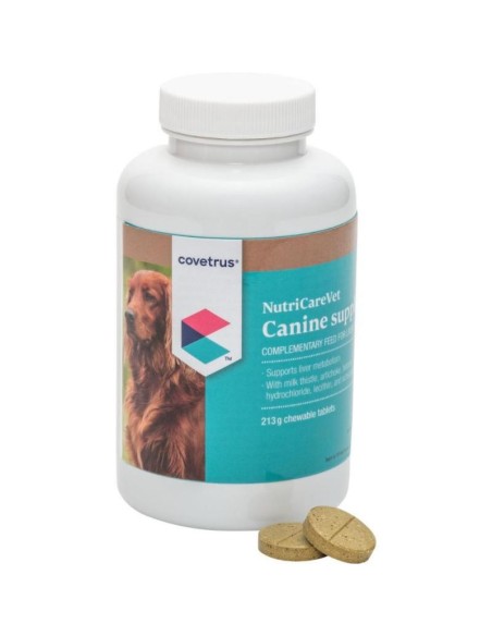 NutriCareVet Suplemento hepático para perros 85 comprimidos, Covetrus