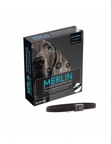 Collar antiparasitario para perro MERLIN