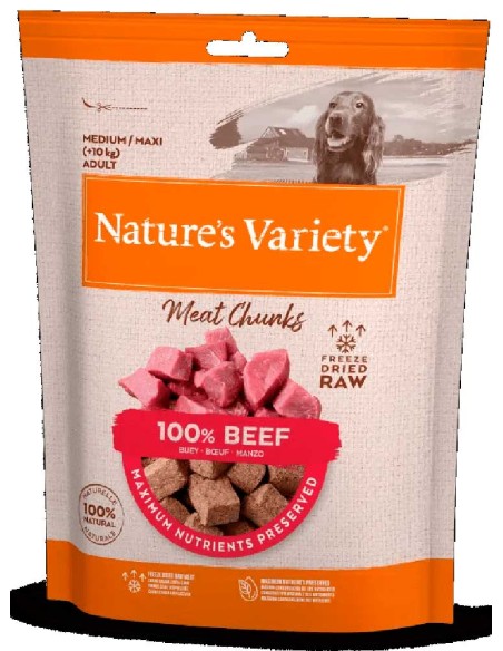 Snack de ternera para perro de Nature's Variety