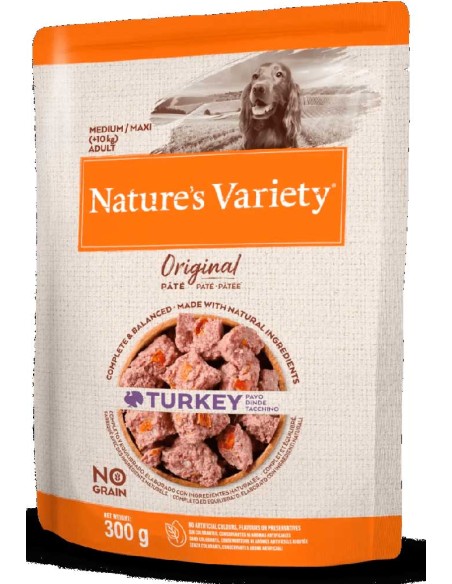 Comida húmeda de pavo para perro de Nature's Variety