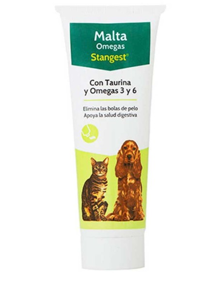 Malta para gatos con Omega 3-6 y Taurina