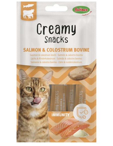 Snack funcional para gato Creamy Inmunity