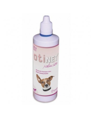 OTINET solución para la higiene del conducto auditivo de perros y gatos