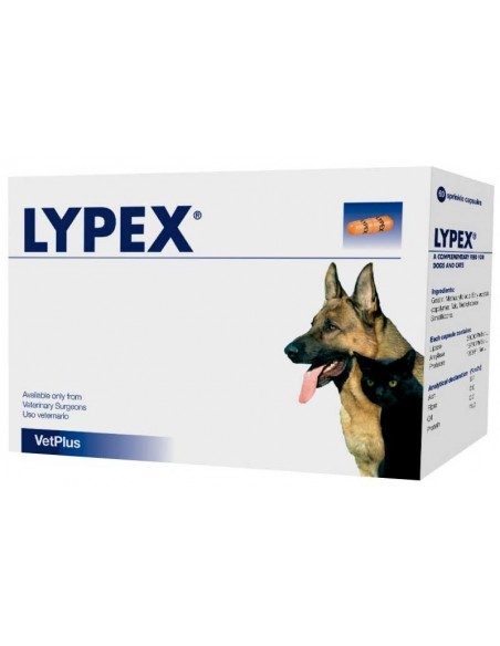 LYPEX suplemento alimenticio para problemas pancreáticos del perro