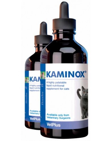KAMINOX suplemento alimenticio para ayudar a la función renal de los gatos