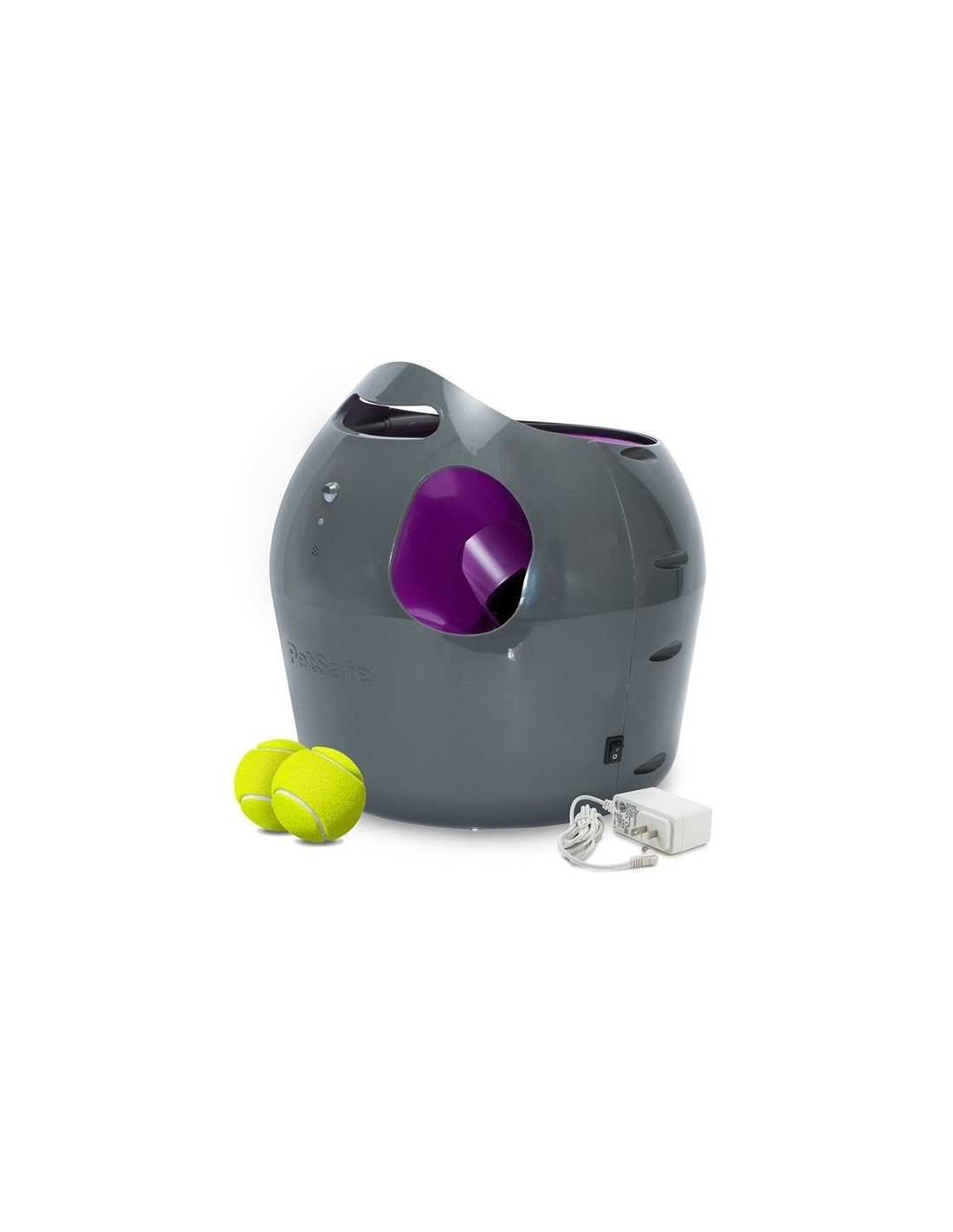 PetSafe Lanzador de Pelotas para Perros Automático, Lanza Pelotas de Tenis,  Juguete Interactivo para Perros, Juego para Perros, Configuración