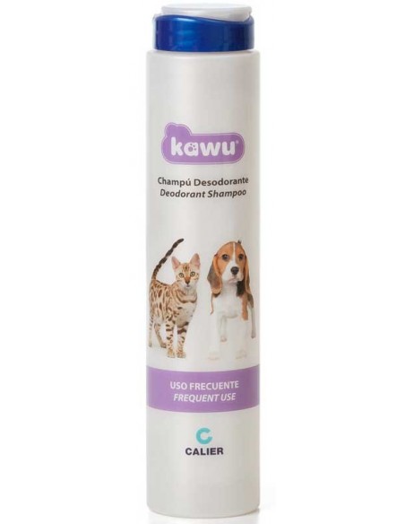Champú Kawu desodorante para perro y gato